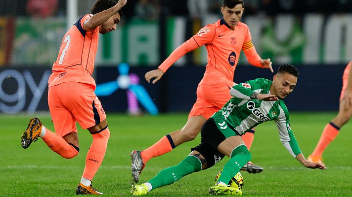 Betis - Barcelona: resumen partido 15ª jornada Liga | Primera | Ver