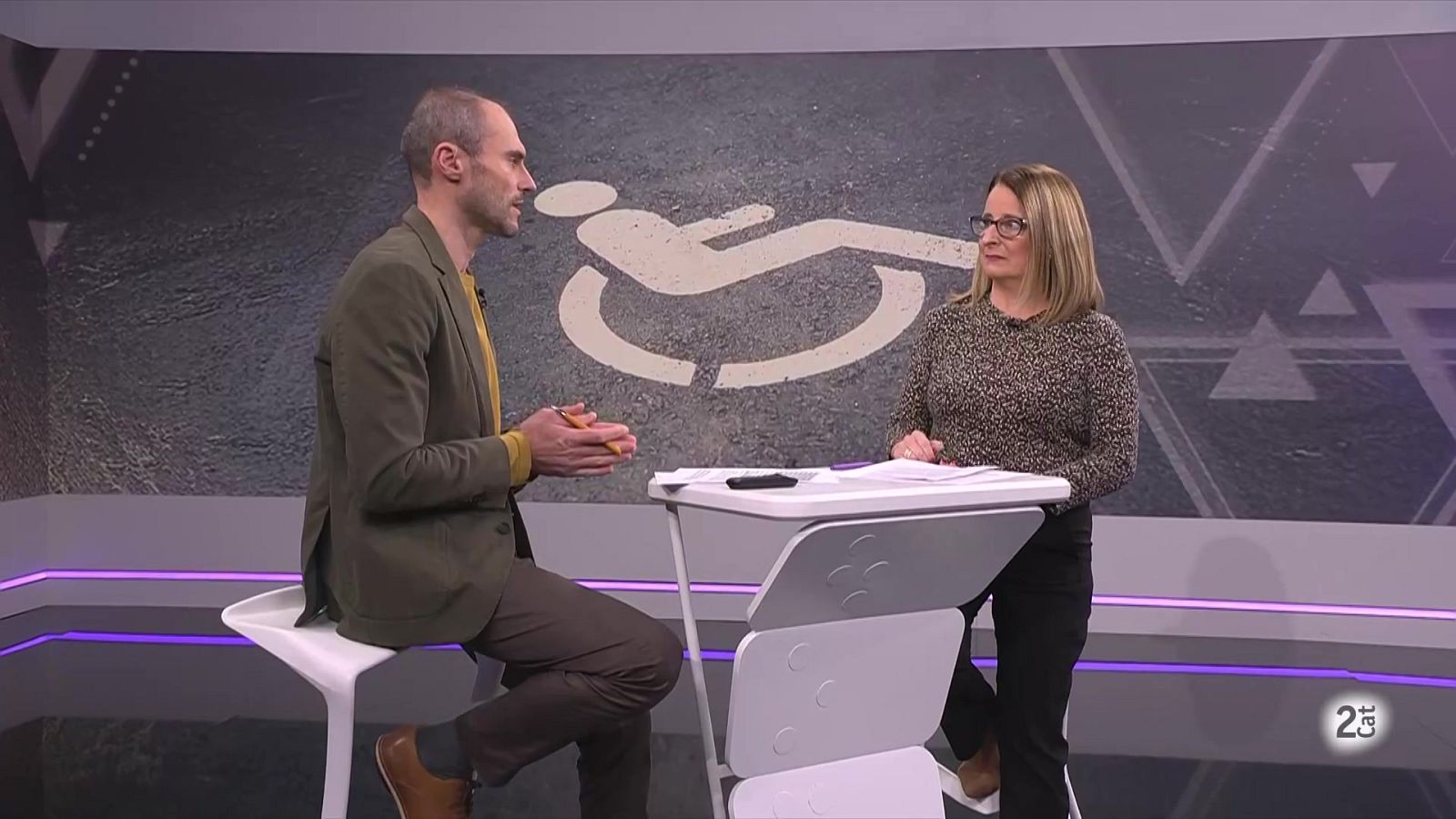 Anna Berga reclama una inclusió efectiva per a persones amb discapacitat - El Vespre | Veure