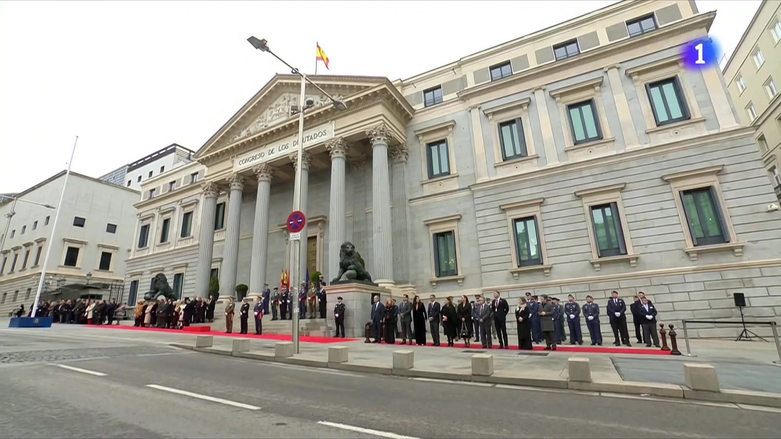 Acte al Congrés dels Diputats per celebrar el 47è aniversari de la Constitució