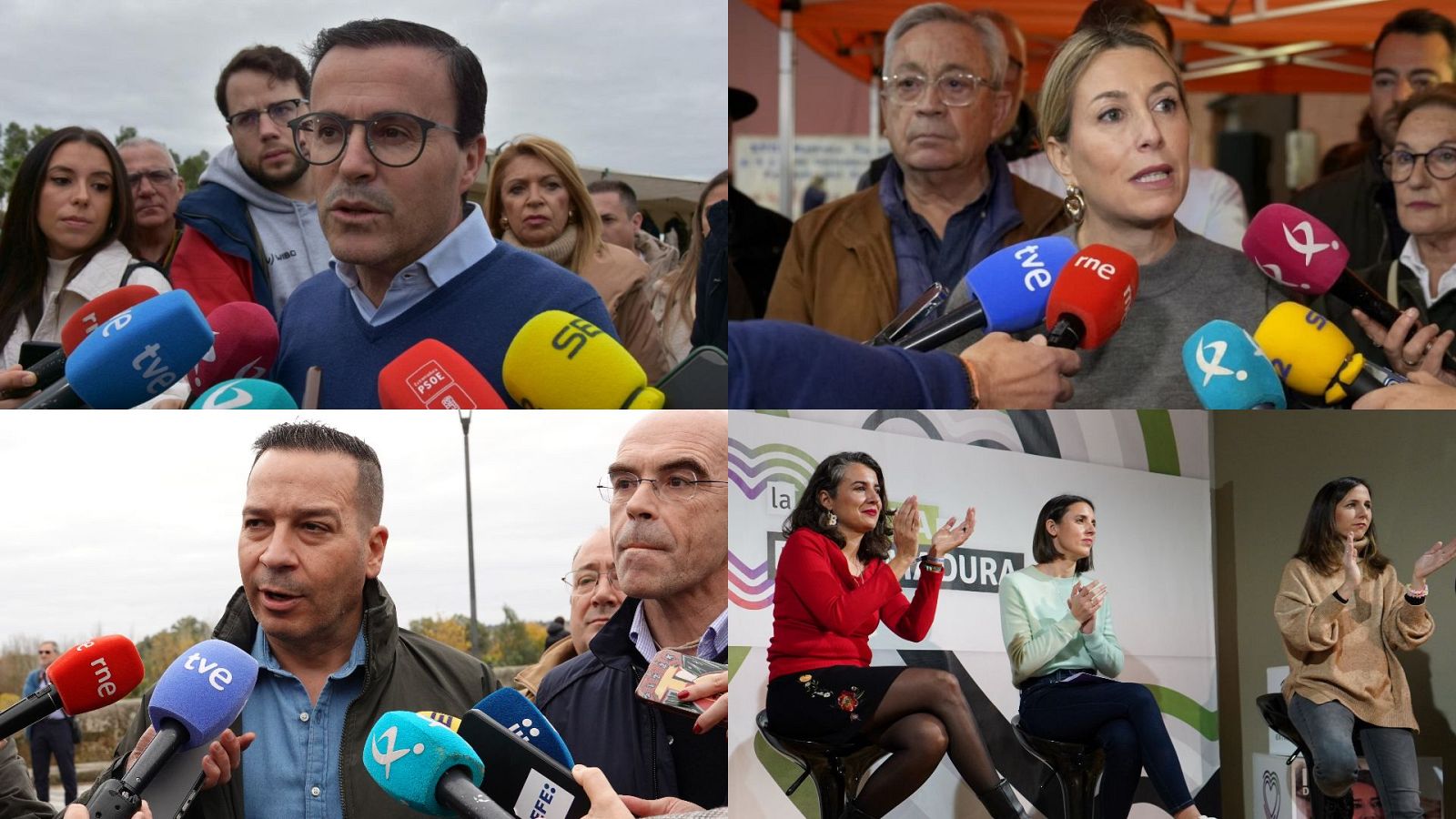 El derecho a la vivienda y el día de la Constitución se cuelan en la campaña electoral - Telediario Fin de Semana | Ver