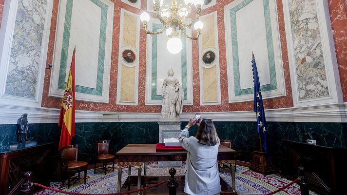 Telediario Fin de Semana - Un recorrido por el arte y la historia del Congreso de los Diputados