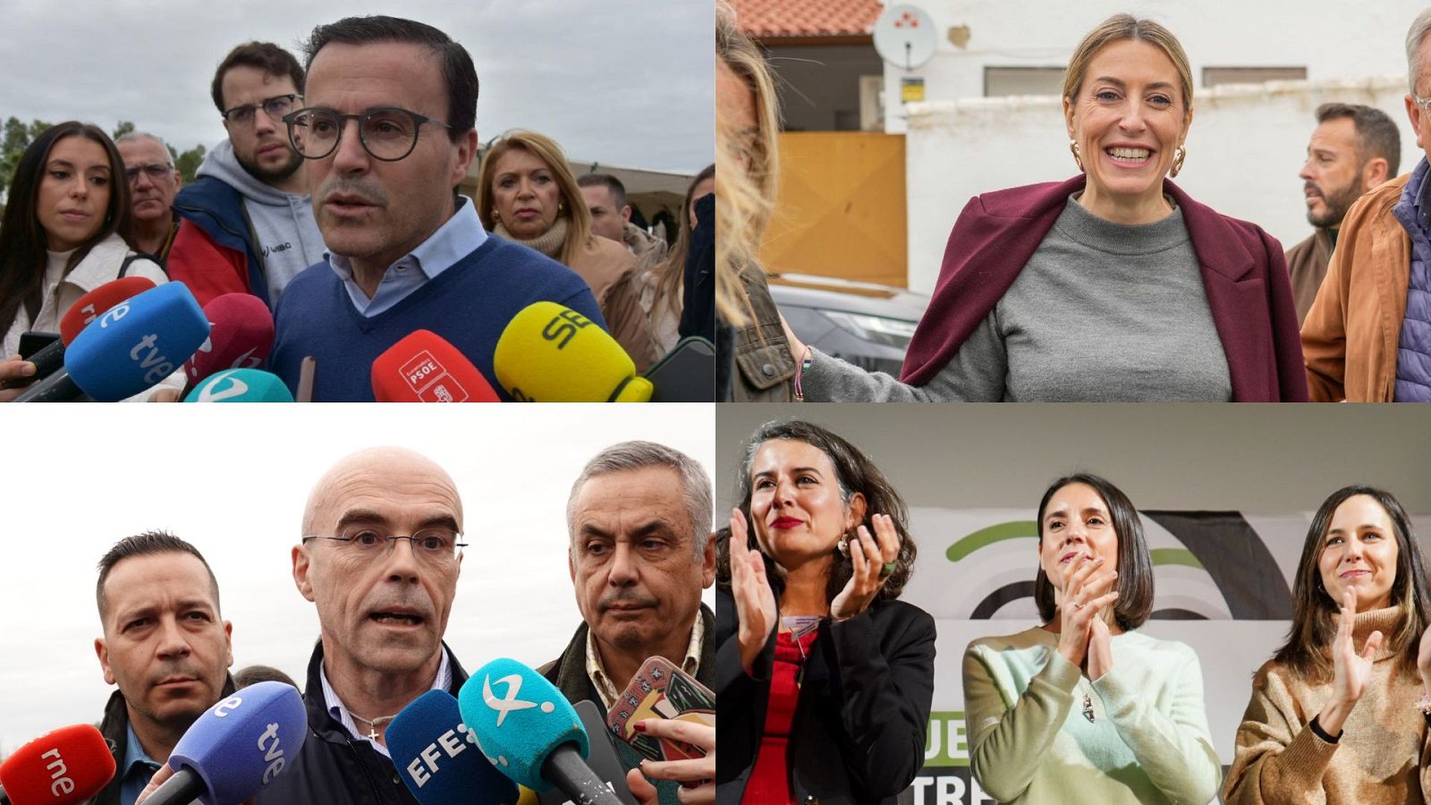 Primer fin de semana de campaña en Extremadura | Ver