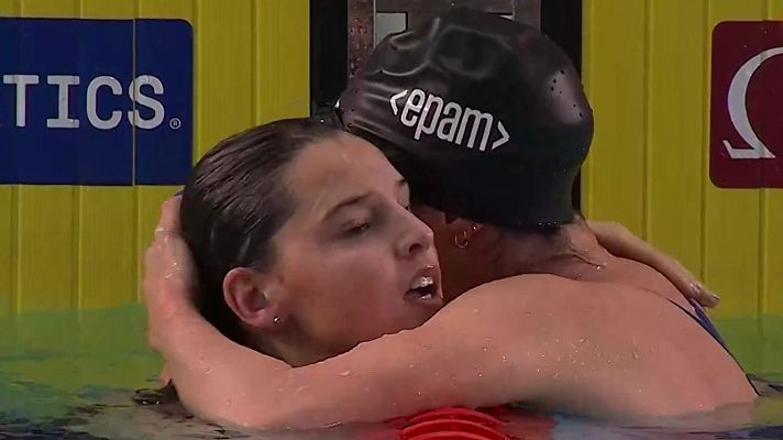 Natación - Alba Vázquez y Emma Carrasco ganan plata y bronce europeos en 400 estilos