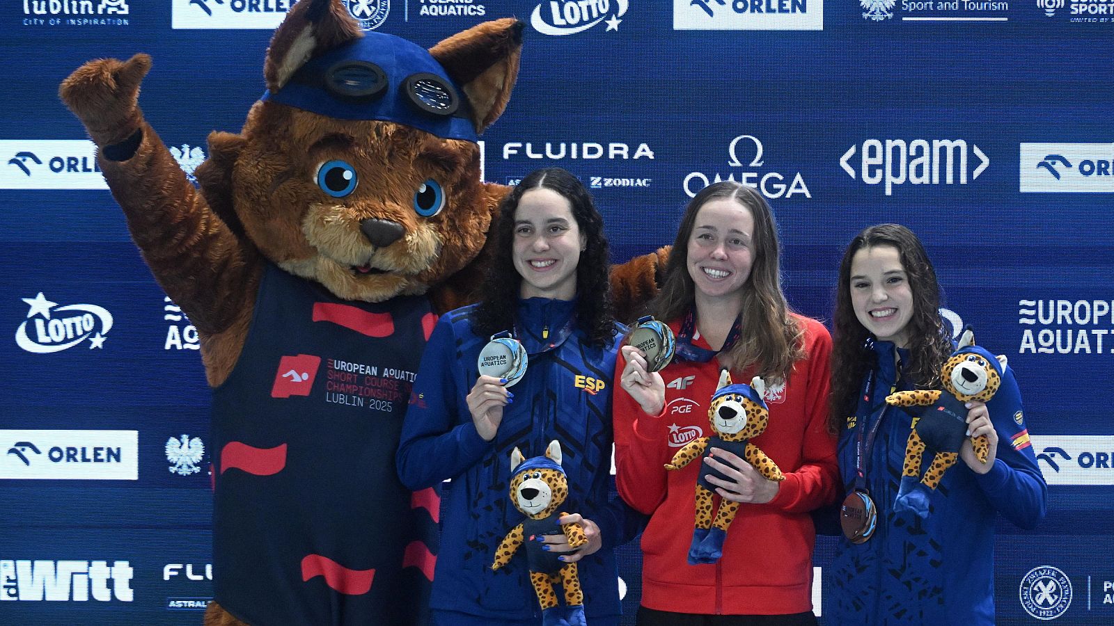 España cierra con seis medallas el Europeo de natación en piscina corta - Los Deportes de La1 | Ver