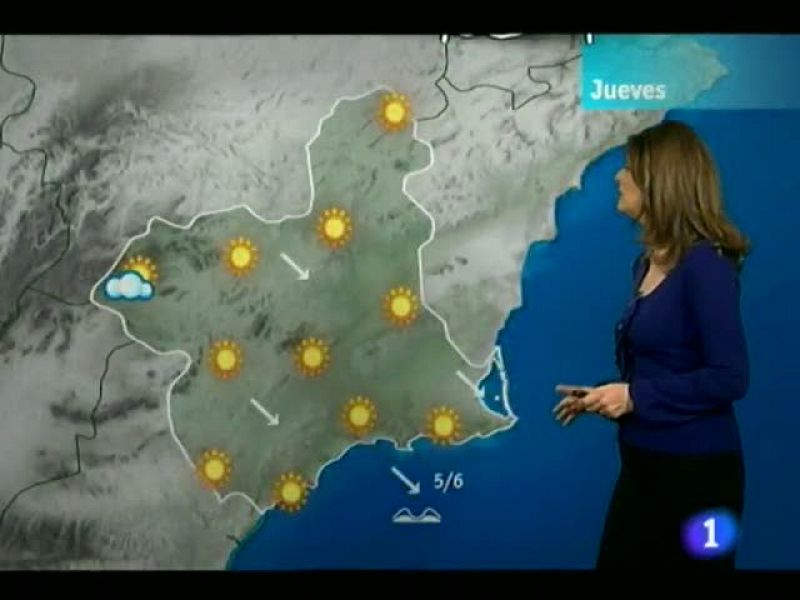  El tiempo en la Comunidad de Murcia.(07/02/2013).