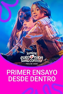 Eurovisión Junior - ¿Cómo vivió la delegación española el primer ensayo de Gonzalo Pinillos?