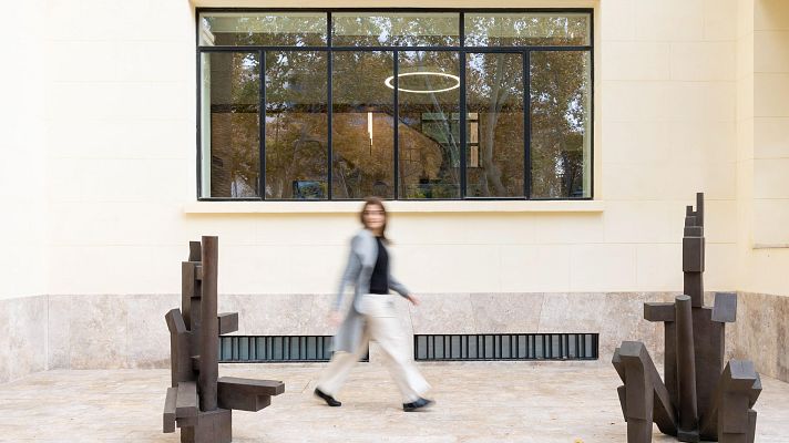 L'informatiu - Comunitat Valenciana - Obres de l'IVAM danyades per la dana ja lluixen al campus de la Universitat de València