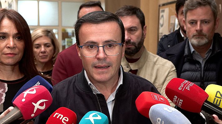Telediario 1 - El PSOE critica los recortes del PP en Extremadura y Guardiola niega que sus propuestas sean las de Vox