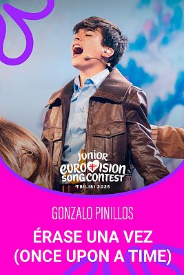 Eurovisión Junior - España: Gonzalo Pinillos canta "Érase Una Vez (Once Upon a Time)"