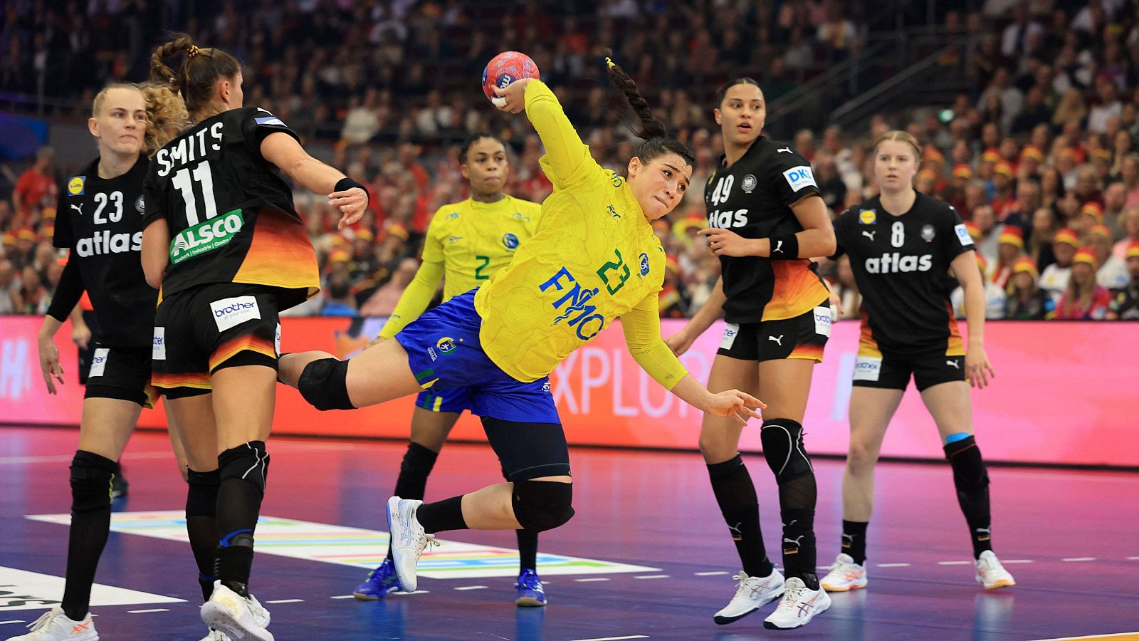Balonmano - Campeonato del Mundo Femenino. 1/4 Final: Alemania - Brasil - Mundiales de Balonmano | Ver