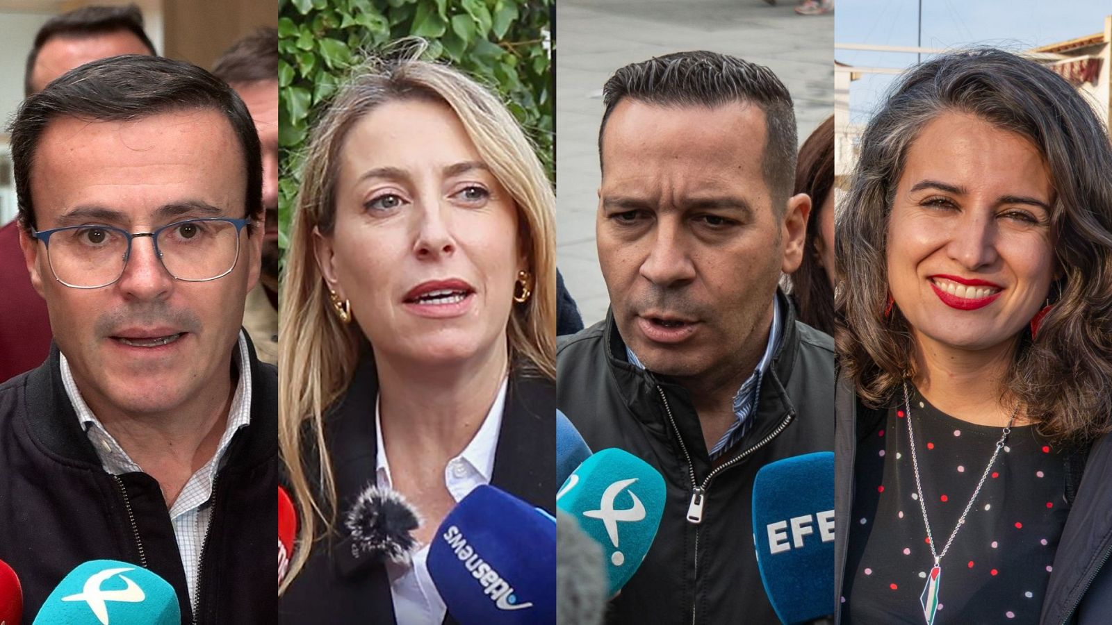 El ministro Cuerpo arropa a Gallardo mientras el PP recuerda su situación procesal en plena campaña