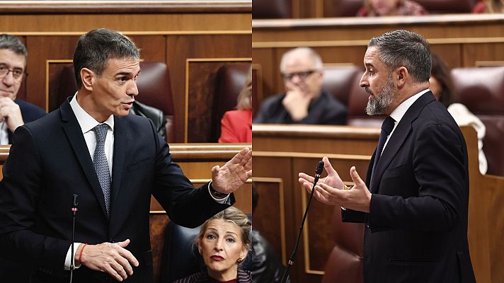 Informativo 24h - Abascal dice que Sánchez "genera más tramas que Netflix" y le acusa de usar Moncloa como su "guarida"