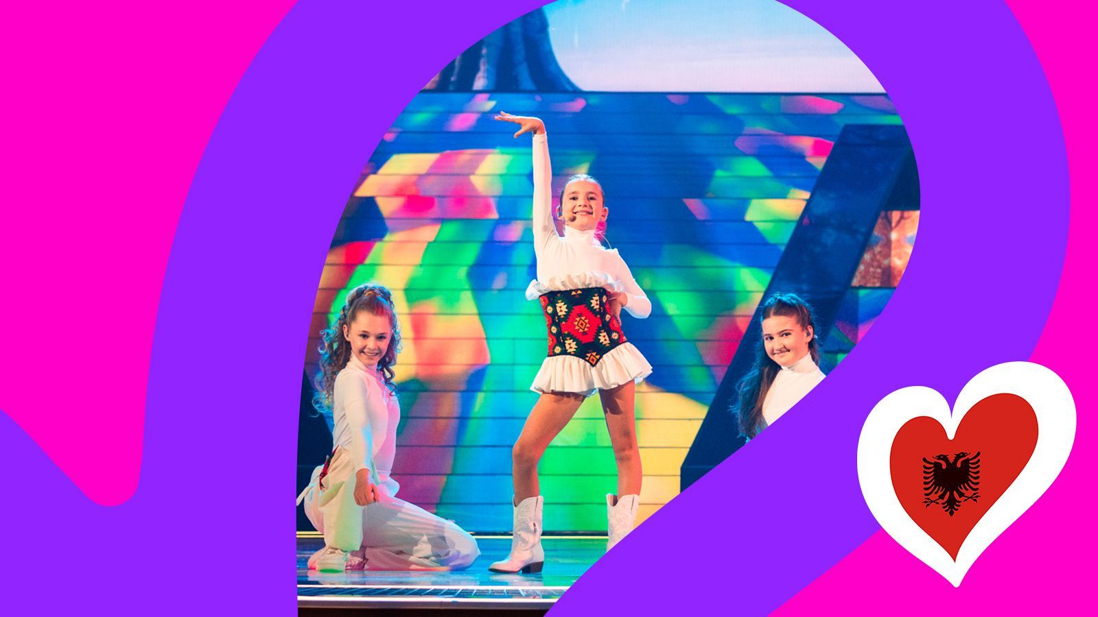 Eurovisión Junior 2025 - Albania: Kroni Pula canta "Fruta Perime" | Ver