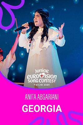 Eurovisión Junior - Georgia: Anita Abgariani canta "Shine Like a Star"