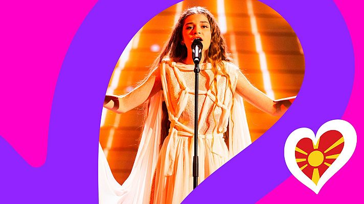 Eurovisión Junior 2025 - Macedonia del Norte: Nela Manceska canta \"Miracle\" | Ver