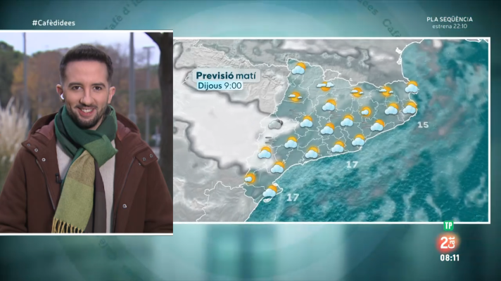 El temps - Dijous estable, més fresc i humit, però amb canvis a la vista