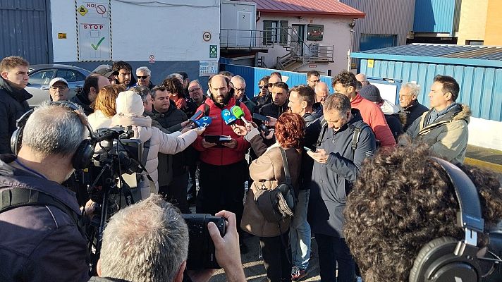 Telenorte - País Vasco - El Comité de empresa de Astilleros Balenciaga dice que sus puestos de trabajo no están en venta