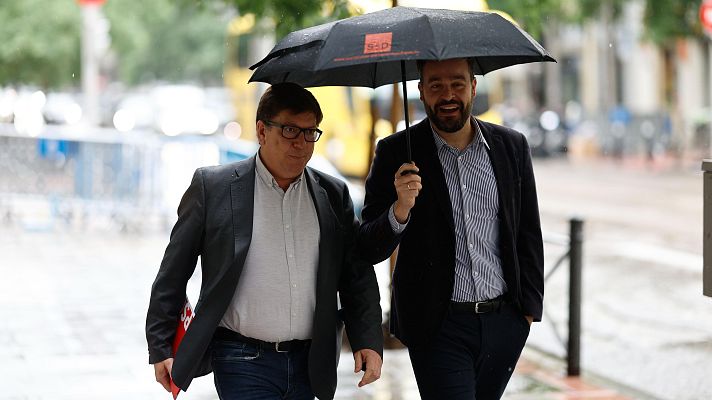 Telediario 2 - Las denuncias de acoso en el PSOE preocupan dentro del partido y a los socios