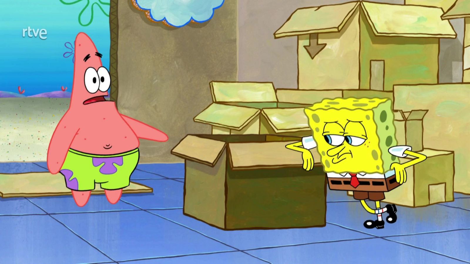 La caja de Bobomardo - Bob Esponja | Ver