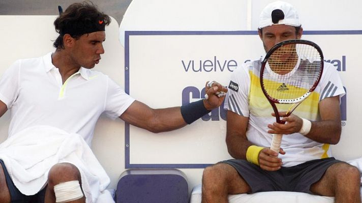 Nadal gana su partido 100 en dobles