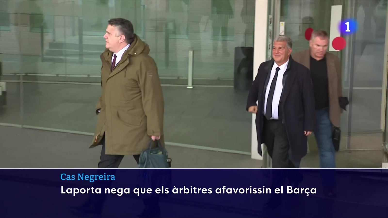 Declaracions de Luis Enrique, Valverde i Laporta pel cas Negreira
