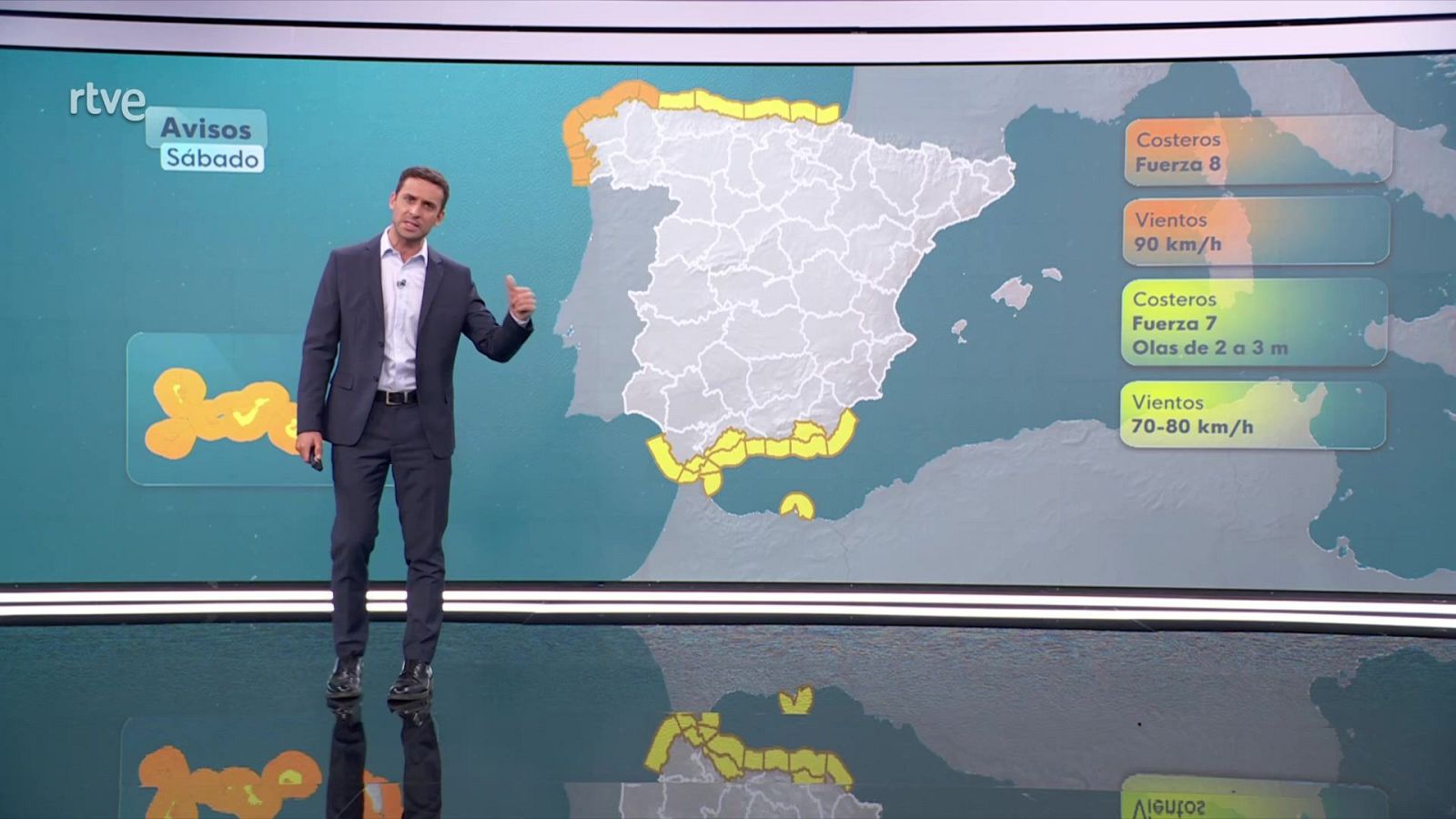 El Tiempo Noche - 12/12/25 - RTVE.es - El tiempo | Ver