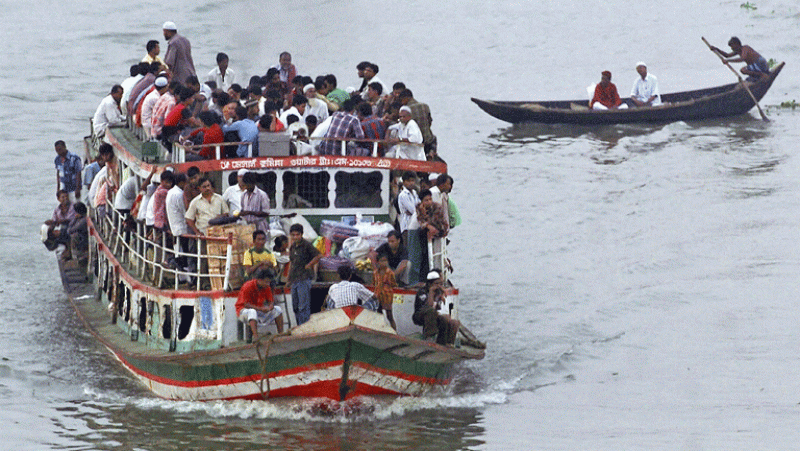 Decenas de desaparecidos al hundirse un ferry al sur de Bangladesh