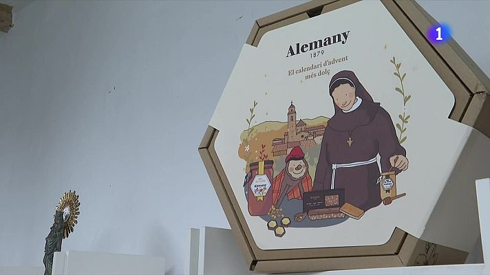 L'Informatiu - Les Clarisses i els torronaires d’Os de Balaguer creen un calendari d'Advent dolç i espiritual
