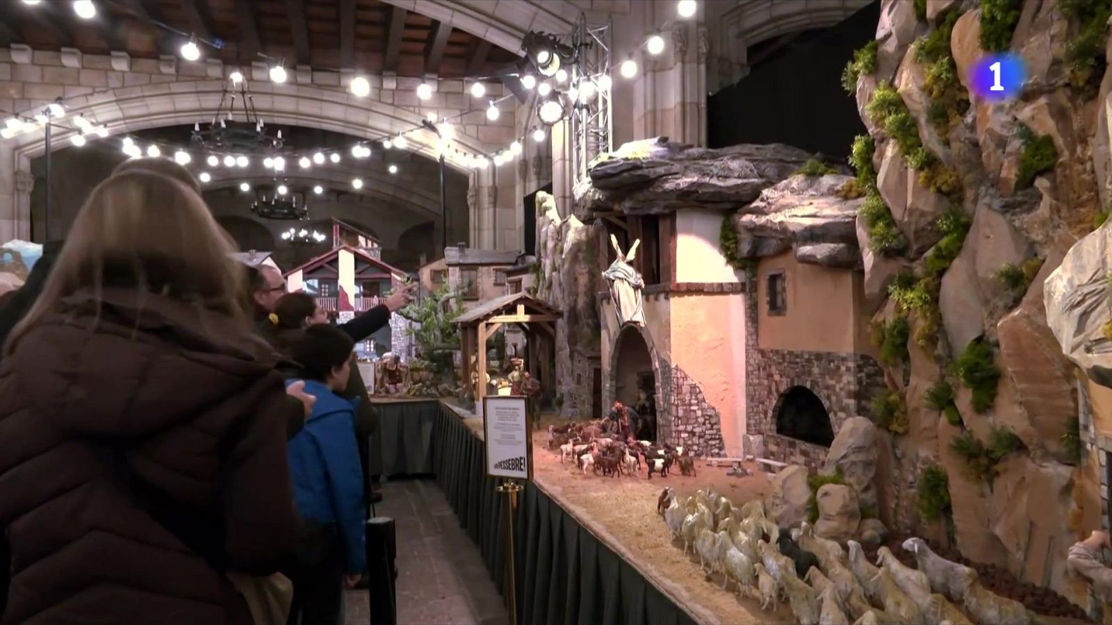 Obre portes el pessebre tradicional de l’Ajuntament de Barcelona