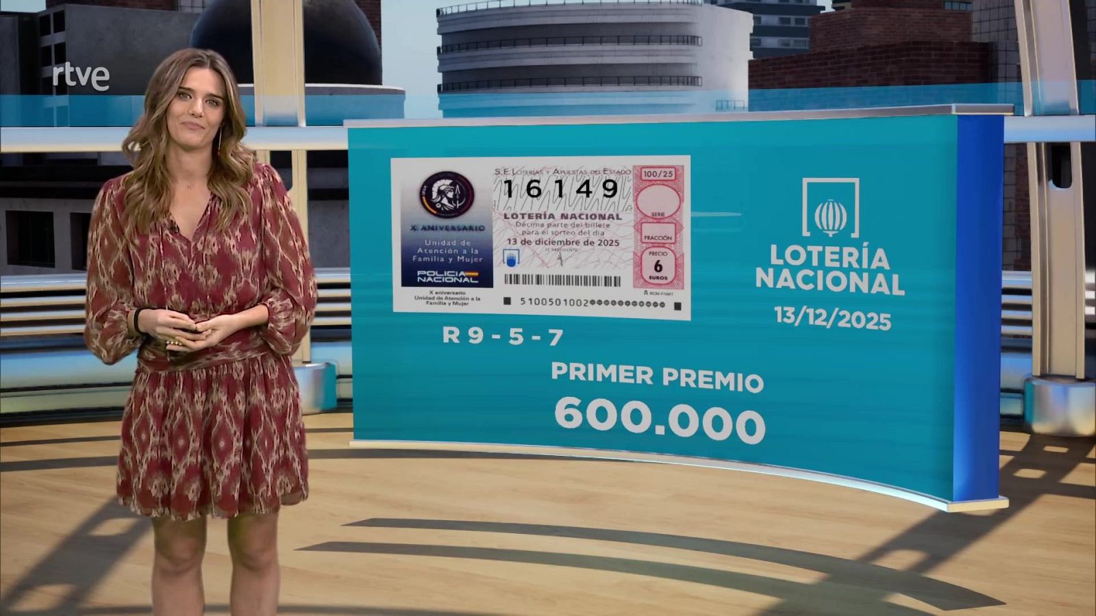 Sorteo de la Lotería Nacional: 13/12/2025 - Loterías | Ver