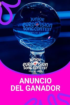 Eurovisión Junior - Anuncio del ganador en Tiflis 2025