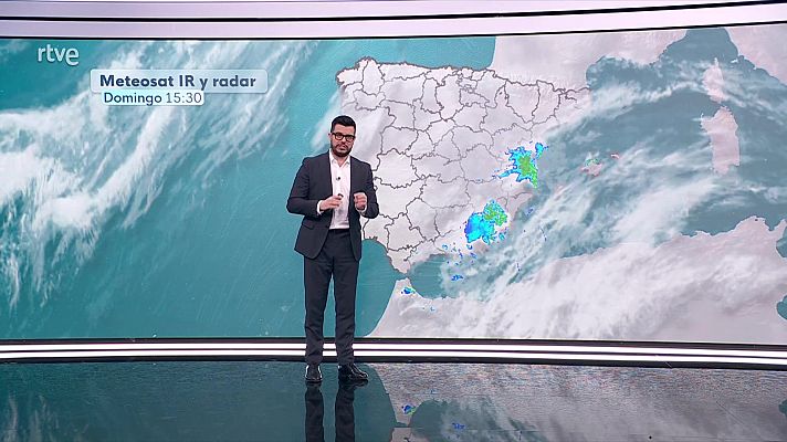 El tiempo - Precipitaciones fuertes o muy fuertes en el Estrecho, sureste y levante