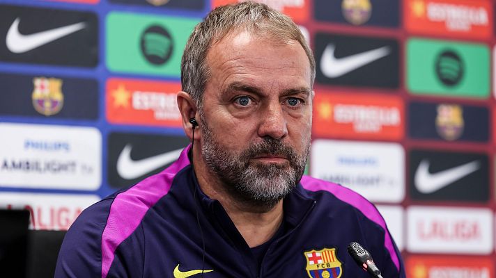 Fútbol - Flick da descanso a Joan García en Copa ante el Guadalajara: "Decidiremos el día del partido"