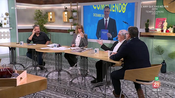 Cafè d'idees - La polarització a Espanya i el balanç de Sánchez, amb els Xavis