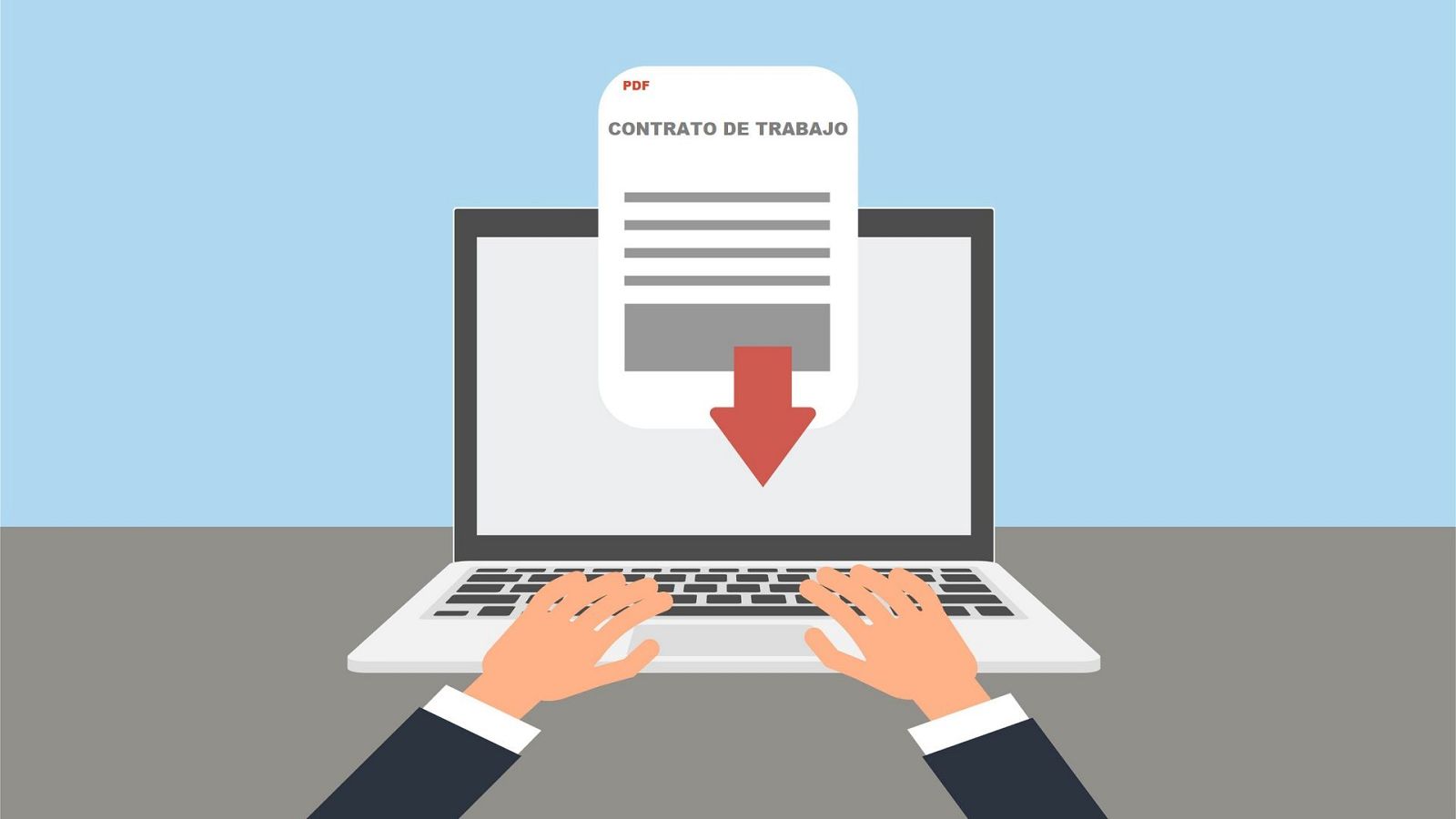 Cómo descargar copia contrato laboral - Aquí hay trabajo | Ver