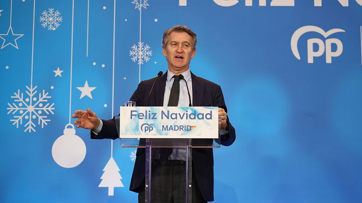 Informativo 24h - Feijóo asegura que el balance del Gobierno lo han hecho "la UCO y los tribunales"