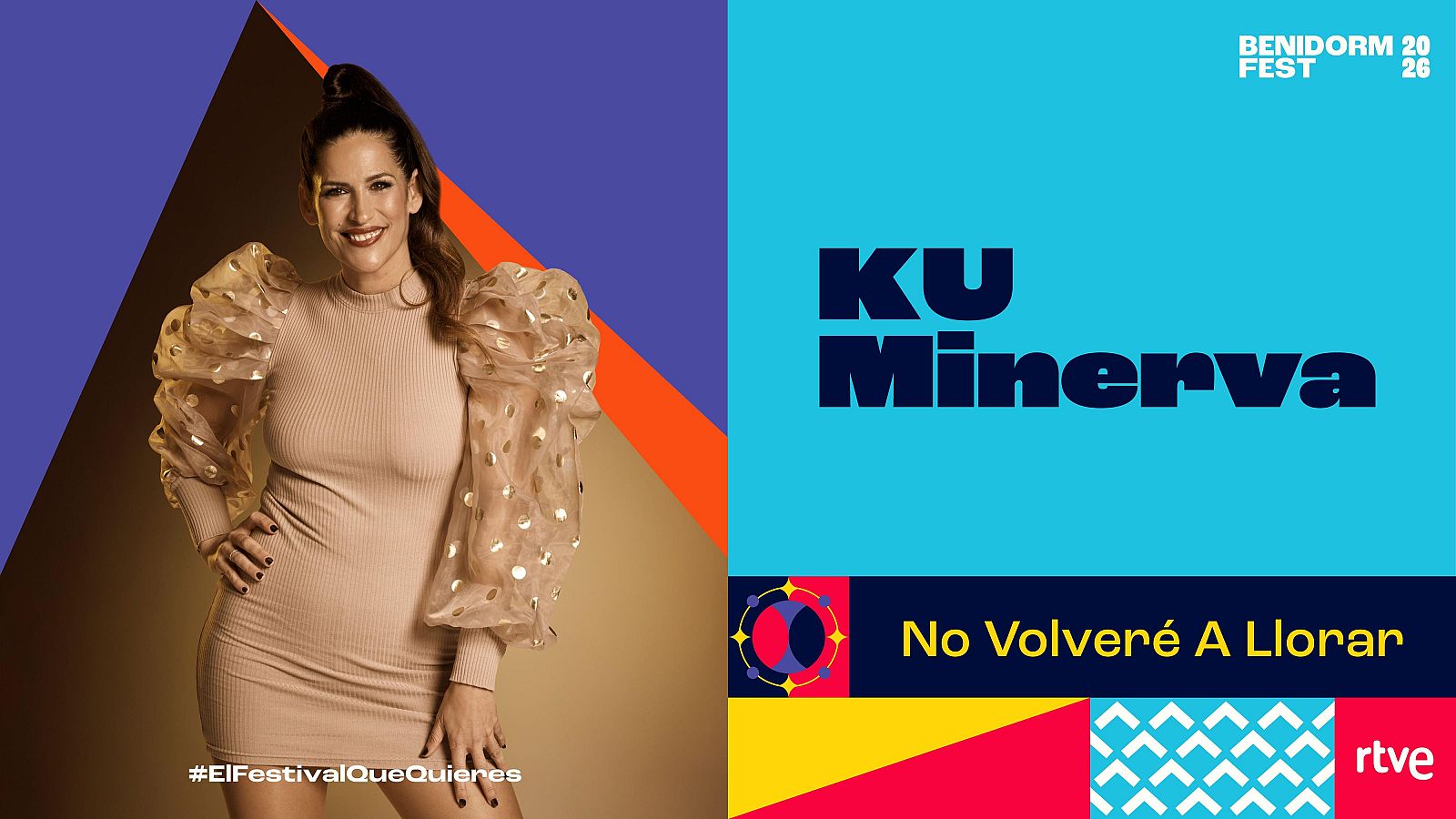 Benidorm Fest 2026 | "No Volveré a Llorar" de KU Minerva - Ver vídeo | Ver