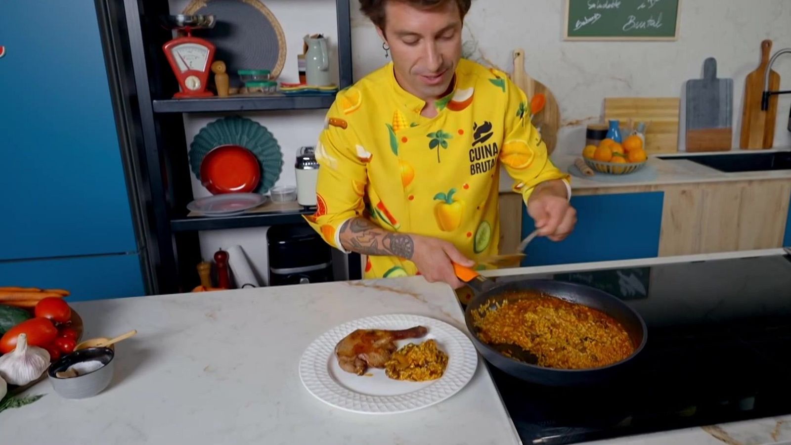 Arròs de confit d’ànec i aigua de coco - Cuina brutal - Cuina Brutal | Ver