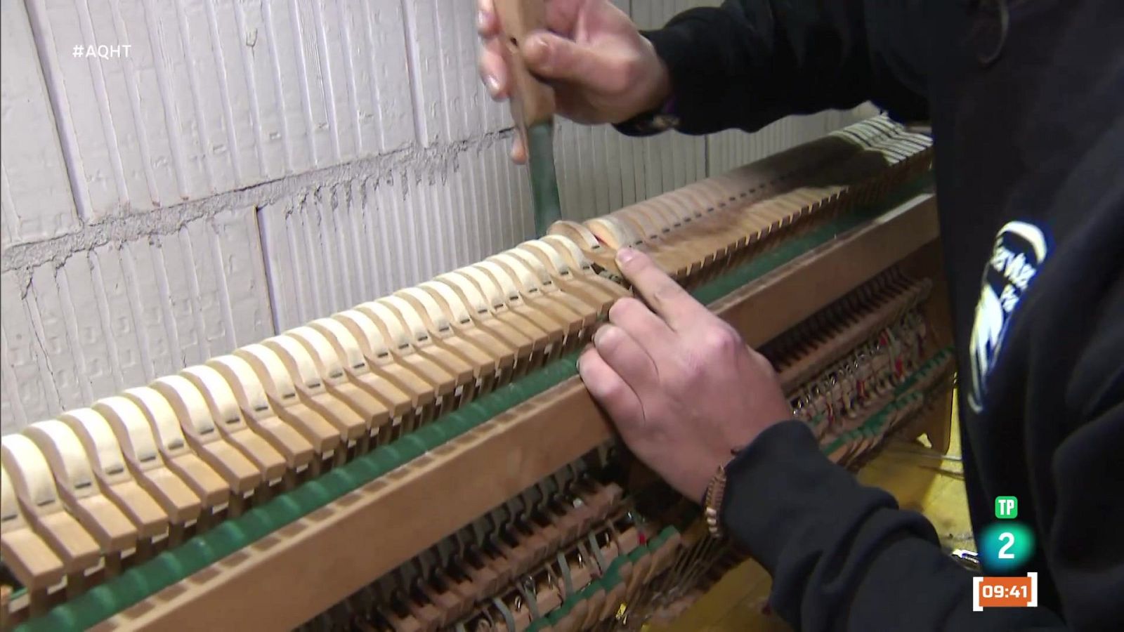 El arte de dar con la tecla - Aquí hay trabajo | Ver