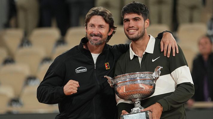 Los Deportes de La1 - Alcaraz y Ferrero rompen su relación profesional después de siete años