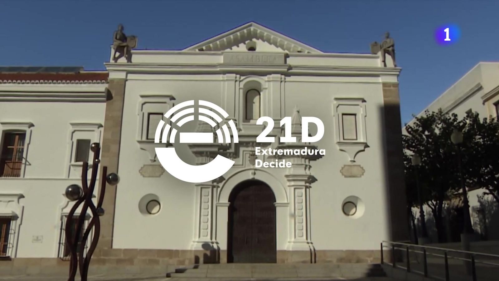 Siga el desarrollo de la jornada electoral de Extremadura en RTVE - Telediario 1 | Ver