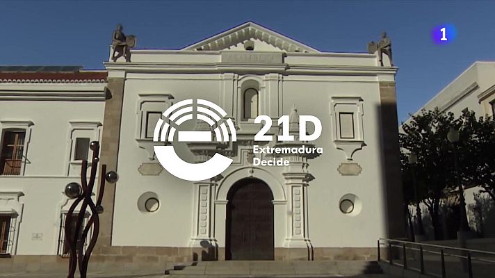 Telediario 1 - Siga el desarrollo de la jornada electoral de Extremadura en RTVE