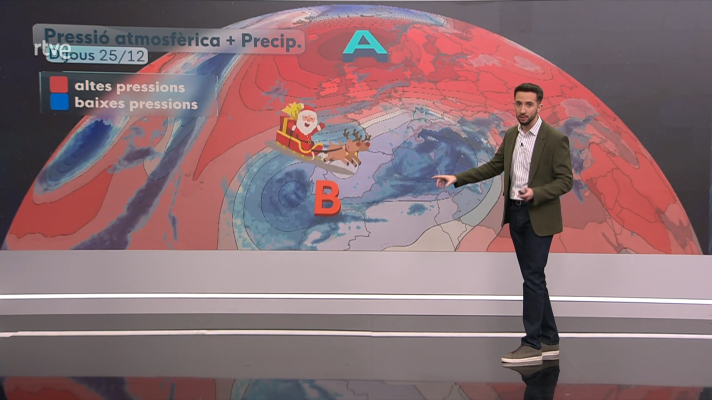 El temps - Arriben canvis, abans d'un Nadal més fred amb pluja i neu
