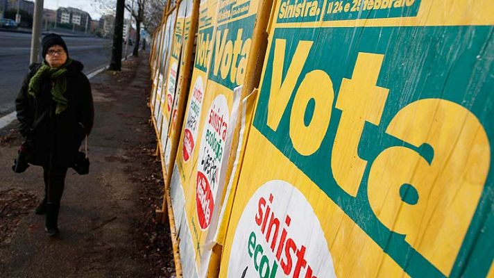 Candidatos electorales en Italia