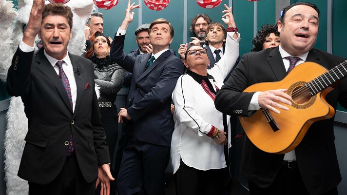 Late Xou con Marc Giró - En el ascensor del Late Xou con María del Monte