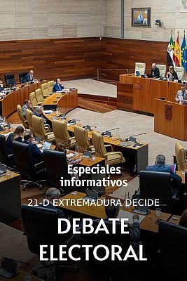 Especiales informativos - Debate elecciones Extremadura