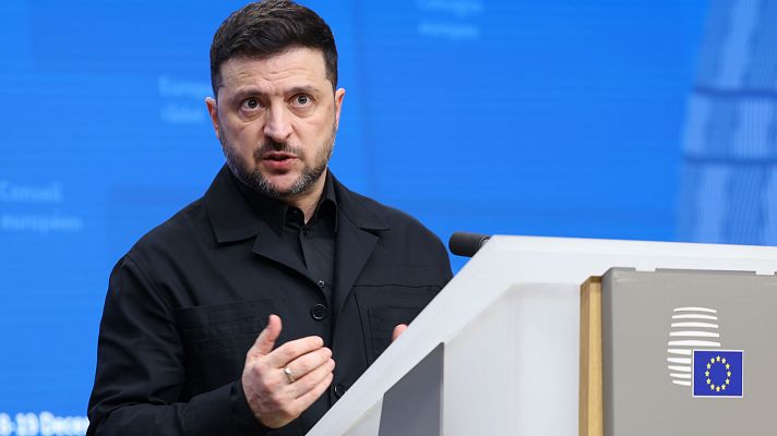 Telediario Matinal - Ucrania recibirá un préstamo de la UE de 90.000 millones sin intereses