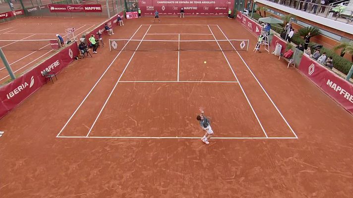 Tenis - Campeonato de España. Semifinal Masculina