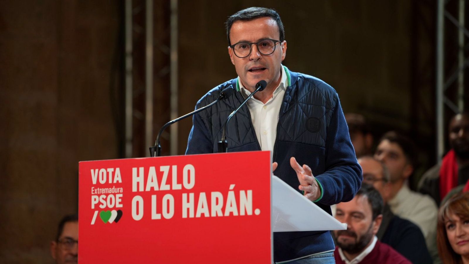 Miguel Angel Gallardo (PSOE), se muestra satisfecho en RTVE por el desarrollo de la campaña electoral | Ver