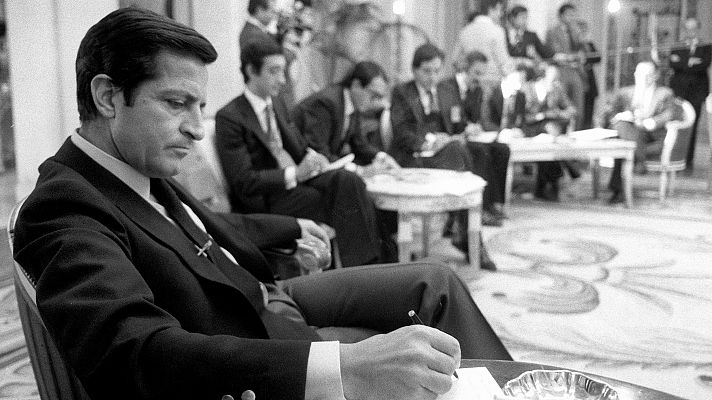 Telediario 1 - Una mujer denuncia abusos sexuales del expresidente Adolfo Suárez